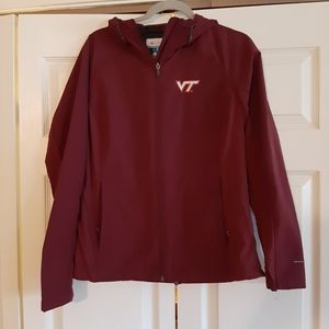 Virginia Tech lightweight rain jacket
